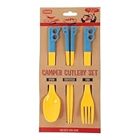 Amazon | チャムス (CHUMS) キャンパーカトラリー3点セット